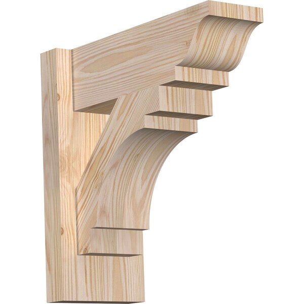 Ekena Millwork Merced Traditional Smooth Outlooker, Douglas Fir, 5 1/2"W x 14"D x 14"H OUT06X14X14MRC01SDF - main